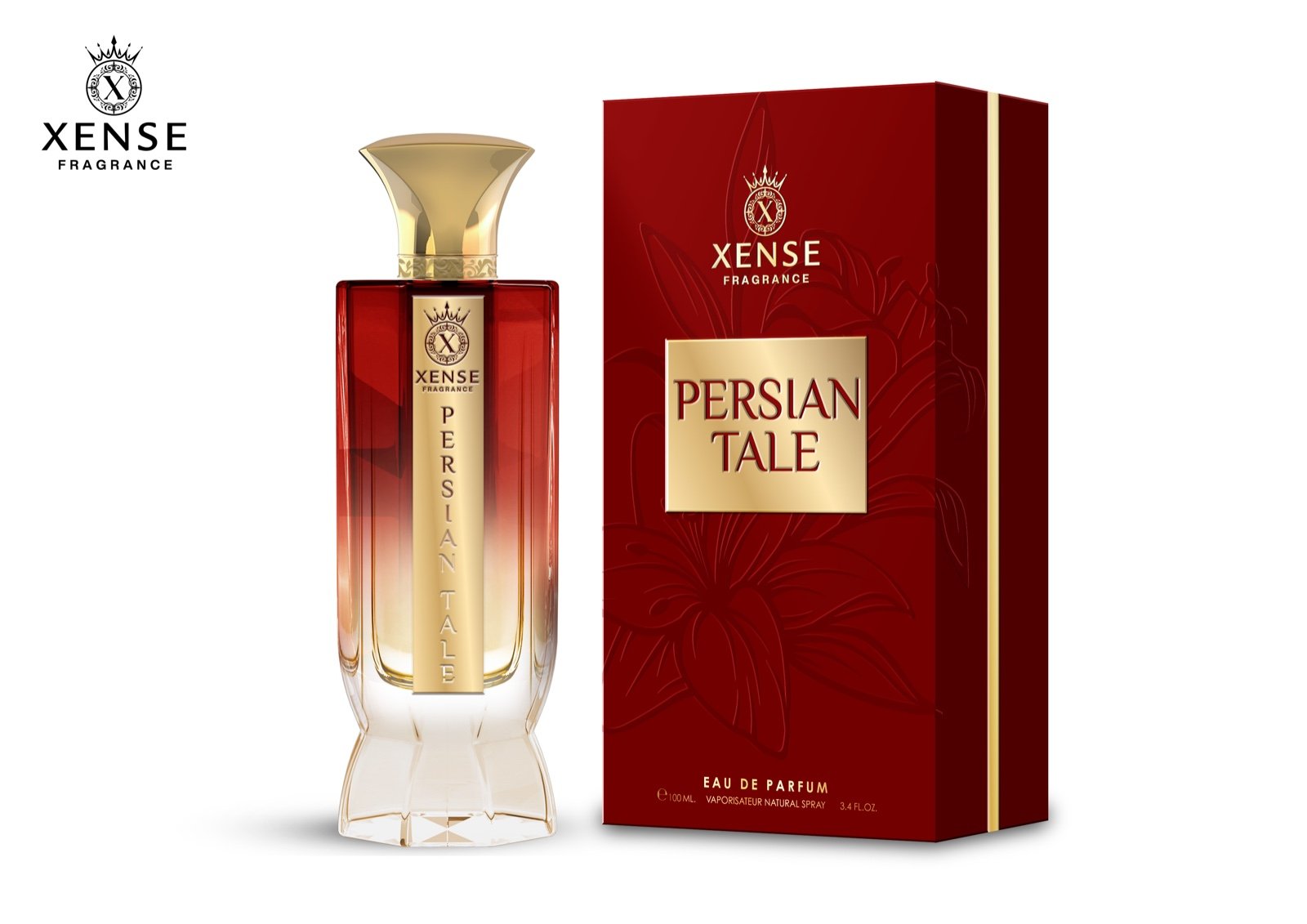 Persian Tale | Eau de Parfum by Xense Fragrance 100ml | Unisex
